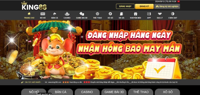 KING88 Điểm đến lý tưởng an toàn dành cho cược thủ 1 Xem Đá Gà Trực Tiếp SV388 Thomo C1 C2 Uy Tín 2026 Tổng Quan Về Nhà Cái King88