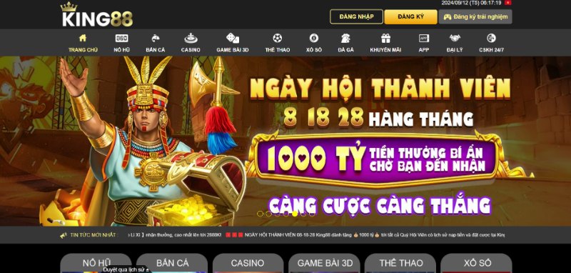 KING88 Điểm đến lý tưởng an toàn dành cho cược thủ 5 Xem Đá Gà Trực Tiếp SV388 Thomo C1 C2 Uy Tín 2026 Điểm Mạnh Nổi Bật Của Nhà Cái King88