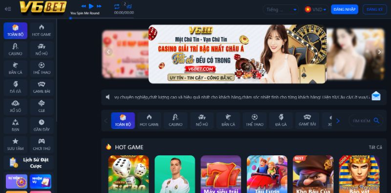 V6BET Cung Cấp Sản Phẩm Cá Cược Uy Tín Nhất Việt Nam 1 Xem Đá Gà Trực Tiếp SV388 Thomo C1 C2 Uy Tín 2026 Nhà Cái V6Bet